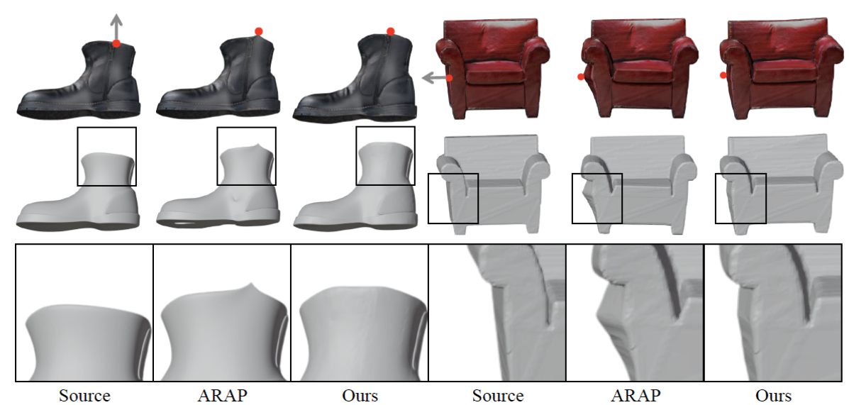 As-Plausible-As-Possible: Plausibility-Aware Mesh Deformation Using 2D Diffusion Priors
