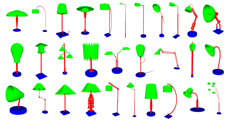BAE-NET: Branched Autoencoder for Shape Co-Segmentation