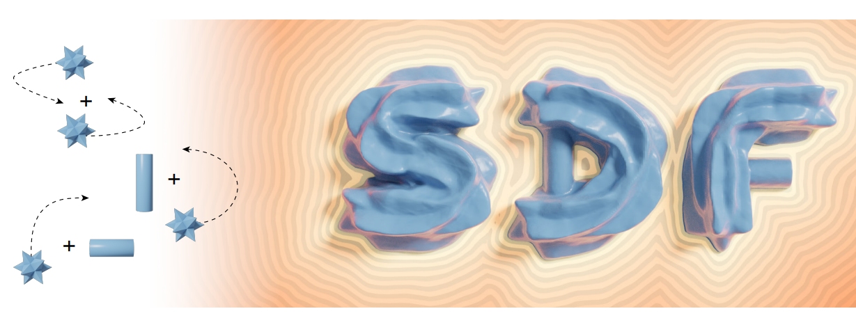 Constructive Solid Geometry on Neural Signed Distance Fields