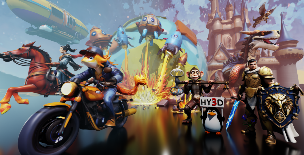 **[Tencent]** Hunyuan3D 2.0: Scaling Diffusion Models for High Resolution Textured 3D Assets Generation