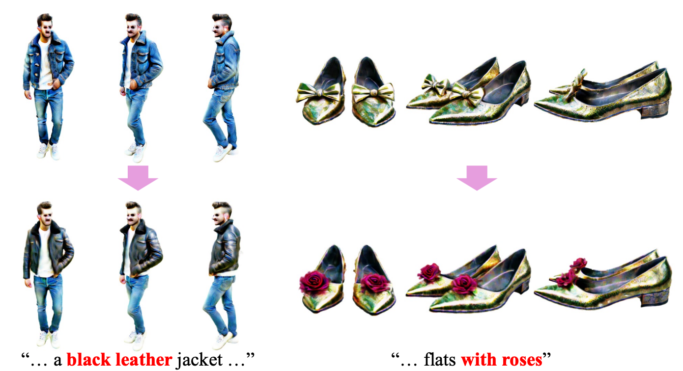 Perturb-and-Revise: Flexible 3D Editing with Generative Trajectories